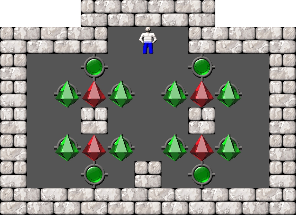 Sokoban Tertius gradus ad Olympo 1 level 19